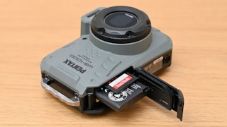 RICOH PENTAX WG-1000のバッテリー・保存/転送のレビュー