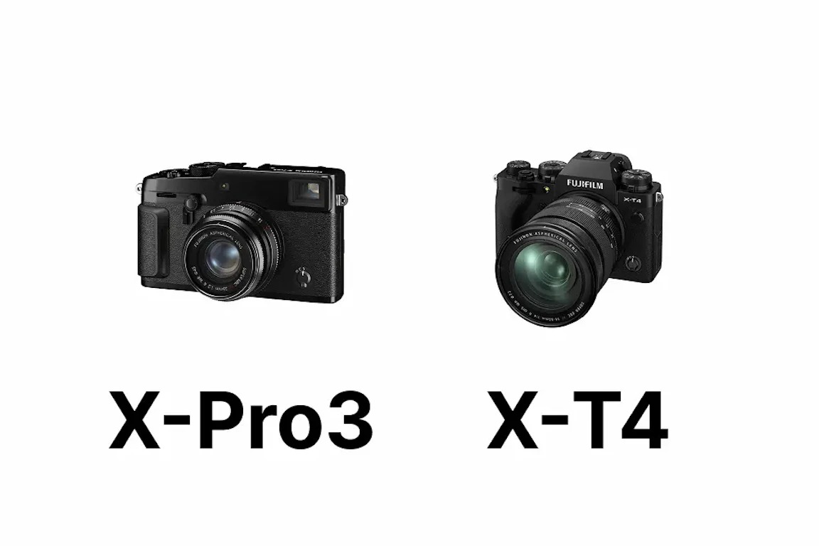 FUJIFILM X-Pro3とX-T4を徹底比較!画質より撮り方で選ぶ2台の違い