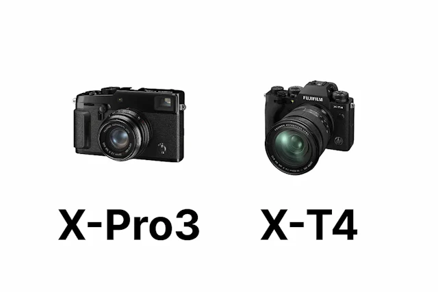 FUJIFILM X-Pro3とX-T4を徹底比較!画質より撮り方で選ぶ2台の違い
