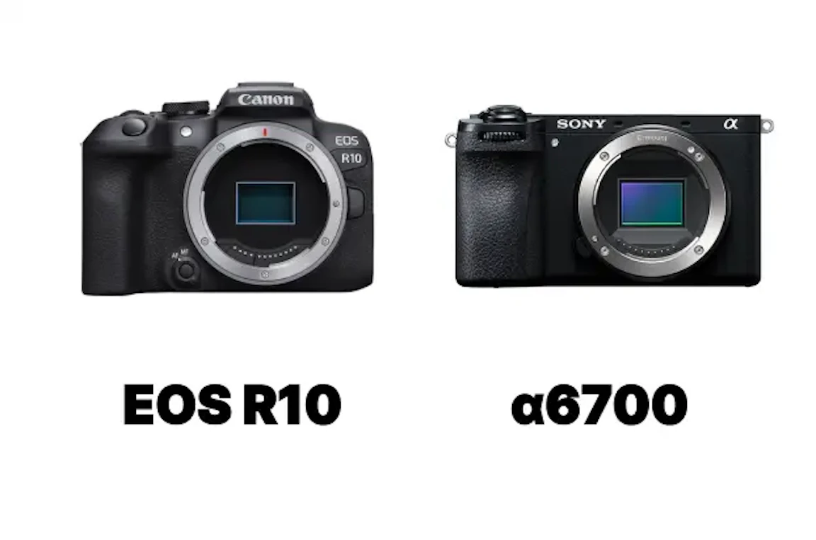 【2026年版】Canon EOS R10とSony α6700を徹底比較!静止画・動画・携帯性で選ぶならどっち?