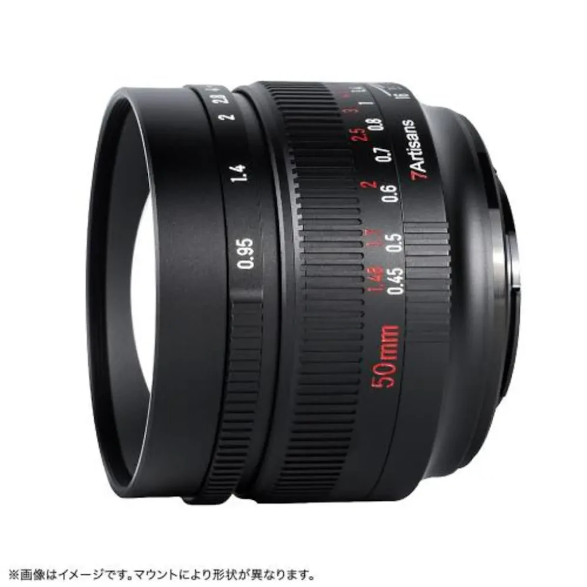 7Artisans 50mm F0.95 マイクロフォーサーズ用の新品/中古の在庫一覧 2枚目