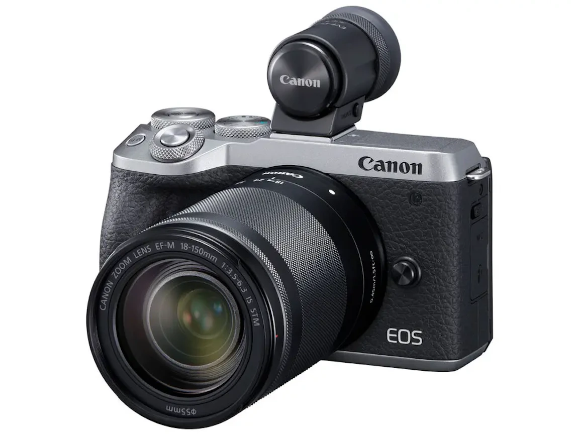 EOS M6 Mark II EF-M18-150 IS STM レンズEVFキット "シルバー"の新品/中古の在庫一覧 2枚目
