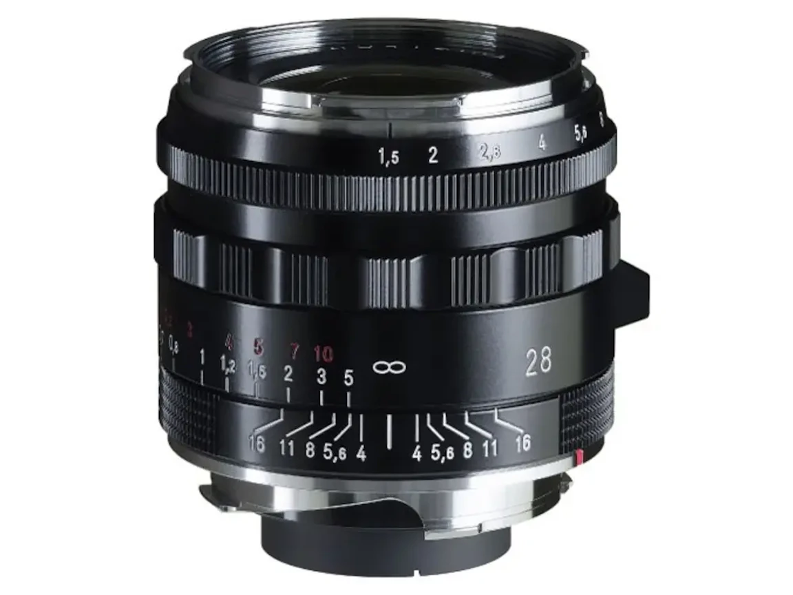 コシナ フォクトレンダー NOKTON Vintage Line 28mm F1.5 Aspherical Type II VM "ブラックペイント"