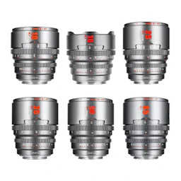 7Artisans HOPE Prime 6本セット 10-85mm T2.1 マイクロフォーサーズ用 "チタングレー"