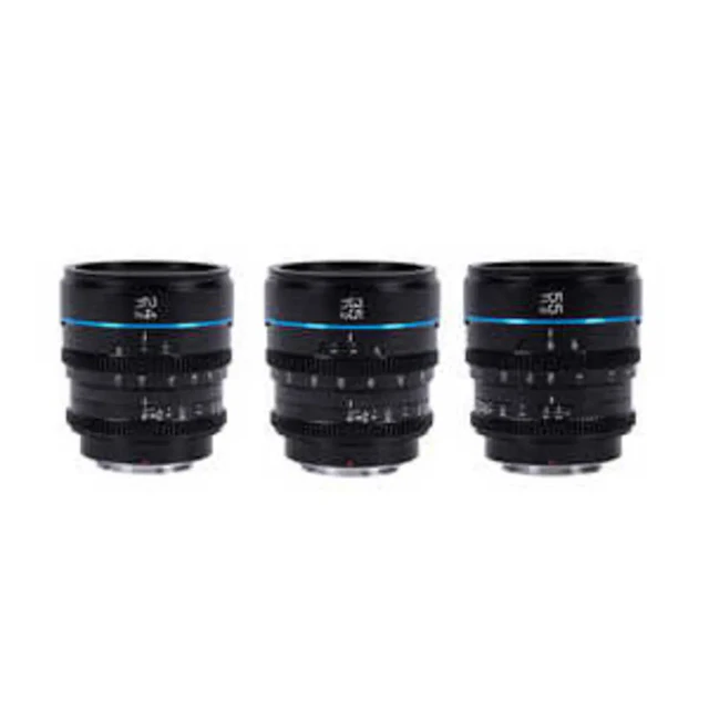 Night Walker T1.2 シネマレンズセット フジフイルム用 "ブラック"