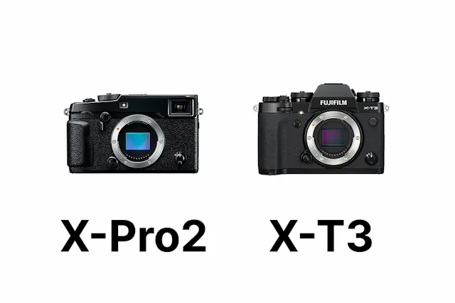 【2026年版】FUJIFILM X-Pro2とX-T3を比較|ファインダー・AF・動画・中古の選び方