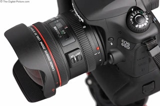Canon EF8-15mm F4L フィッシュアイ USMのデザインと操作性のレビュー