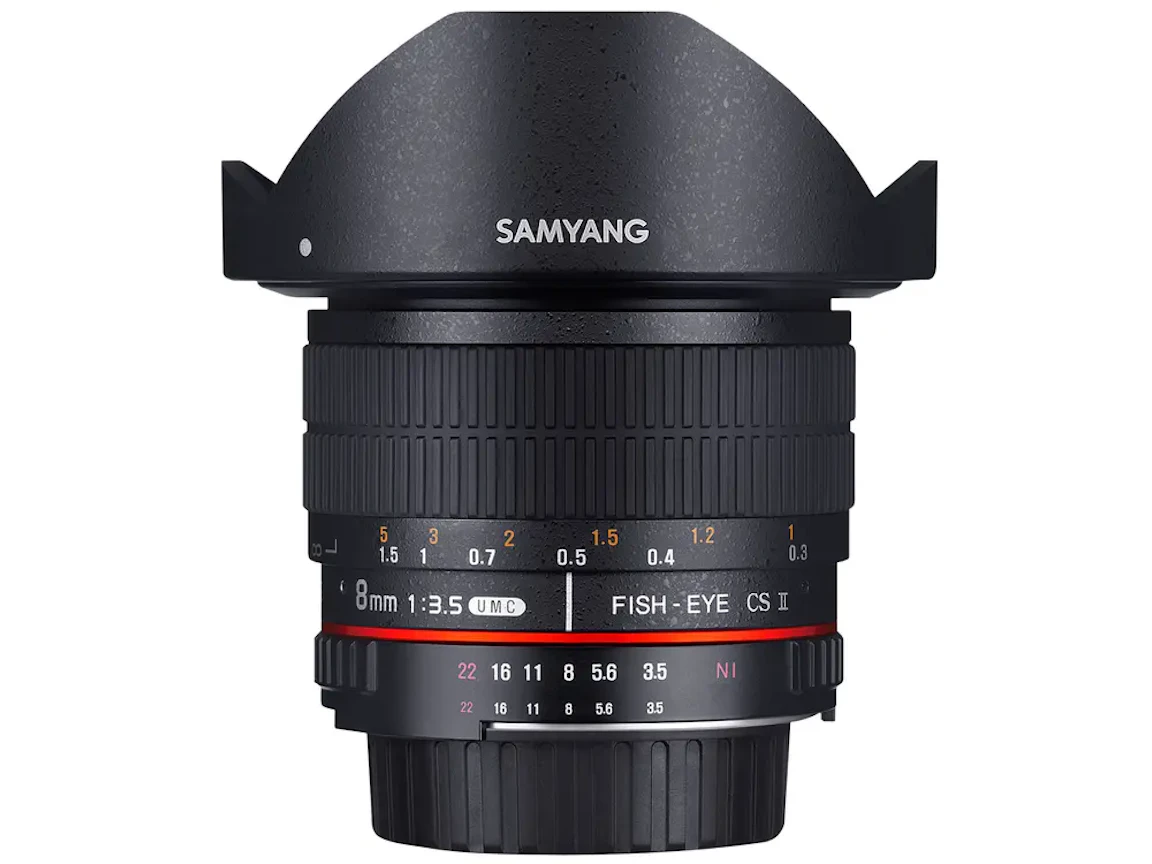 SAMYANG 8mm F3.5 UMC FISH-EYE CS II ペンタックス用