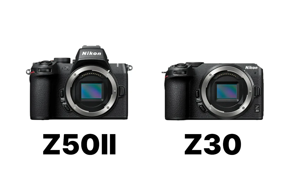 Nikon Z50IIとNikon Z30を徹底比較!EVF・動画・AFの違いから選び方を解説