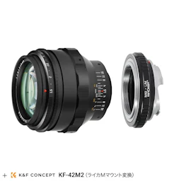 TTArtisan 75mm f/1.5 M42 + ライカMマウントアダプターセット