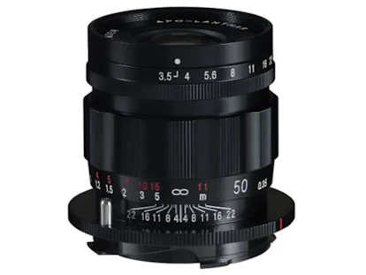 フォクトレンダー APO-LANTHAR 50mm F3.5 Type II VM "ブラックペイント"