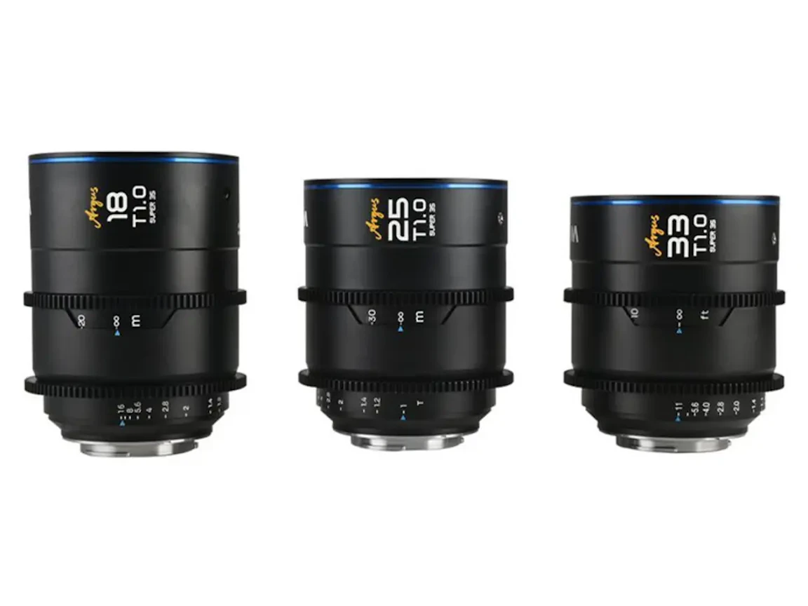 LAOWA Argus S35 Cine 3-Lens Bundle (18mm、25mm、33mm)