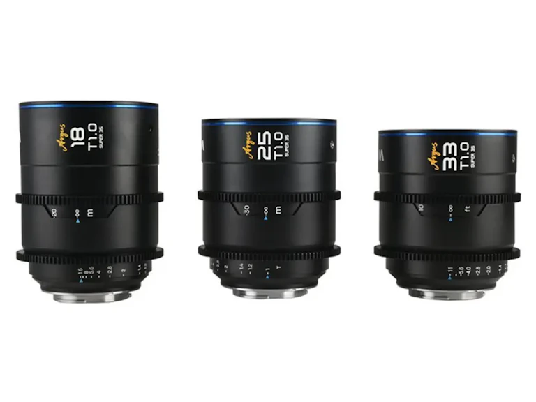 LAOWA Argus S35 Cine 3-Lens Bundle (18mm、25mm、33mm)