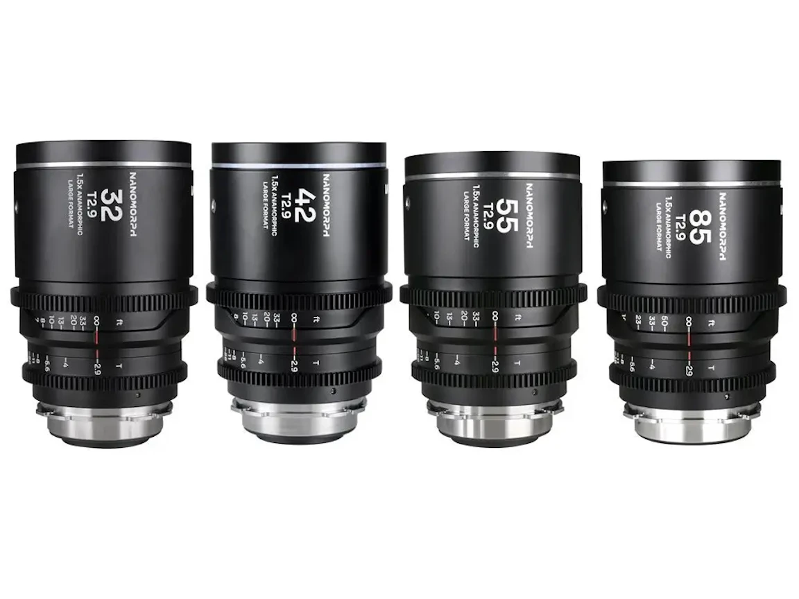 LAOWA Nanomorph Prime 4-lens Bundle (32mm・42mm・55mm・85mm) Silver