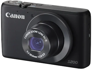 Canon PowerShot S200 "ブラック"