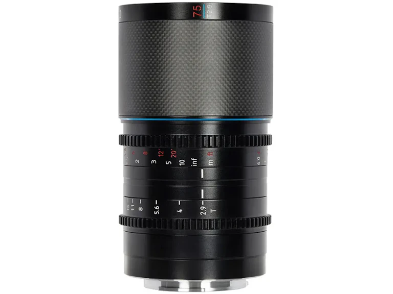 Saturn 75mm T2.9 1.6X フルフレームカーボンファイバーアナモルフィックレンズ ナチュラルフレア ソニーE用