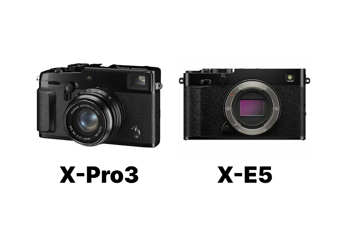 FUJIFILM X-Pro3とX-E5を徹底比較!レンジファインダースタイル2機種の違いと選び方