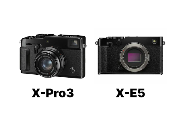 FUJIFILM X-Pro3とX-E5を徹底比較!レンジファインダースタイル2機種の違いと選び方