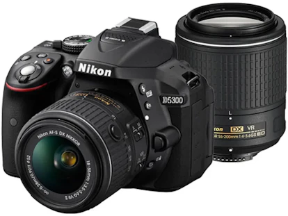 D5300 ダブルズームキット2 "ブラック"