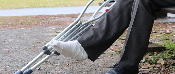 会社員・公務員が障害を負った場合の障害年金のイメージ