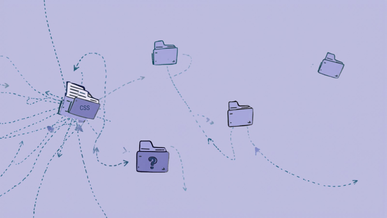 Astroのサブディレクトリデプロイで相対パスが崩れ、CSSやJSの参照先が迷子になるイメージ