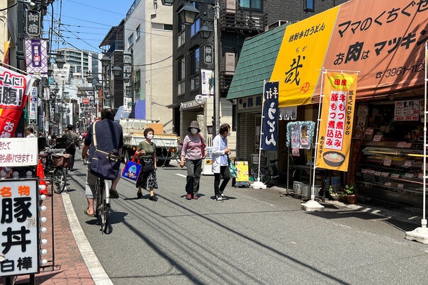 板橋本町商店街の写真