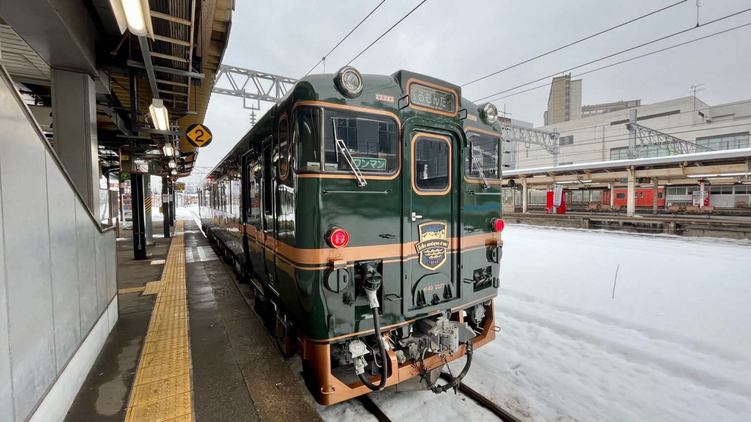 【べるもんた】富山を走る観光列車ベル・モンターニュ・エ・メールに乗って車内でにぎりたての寿司を食べよう！