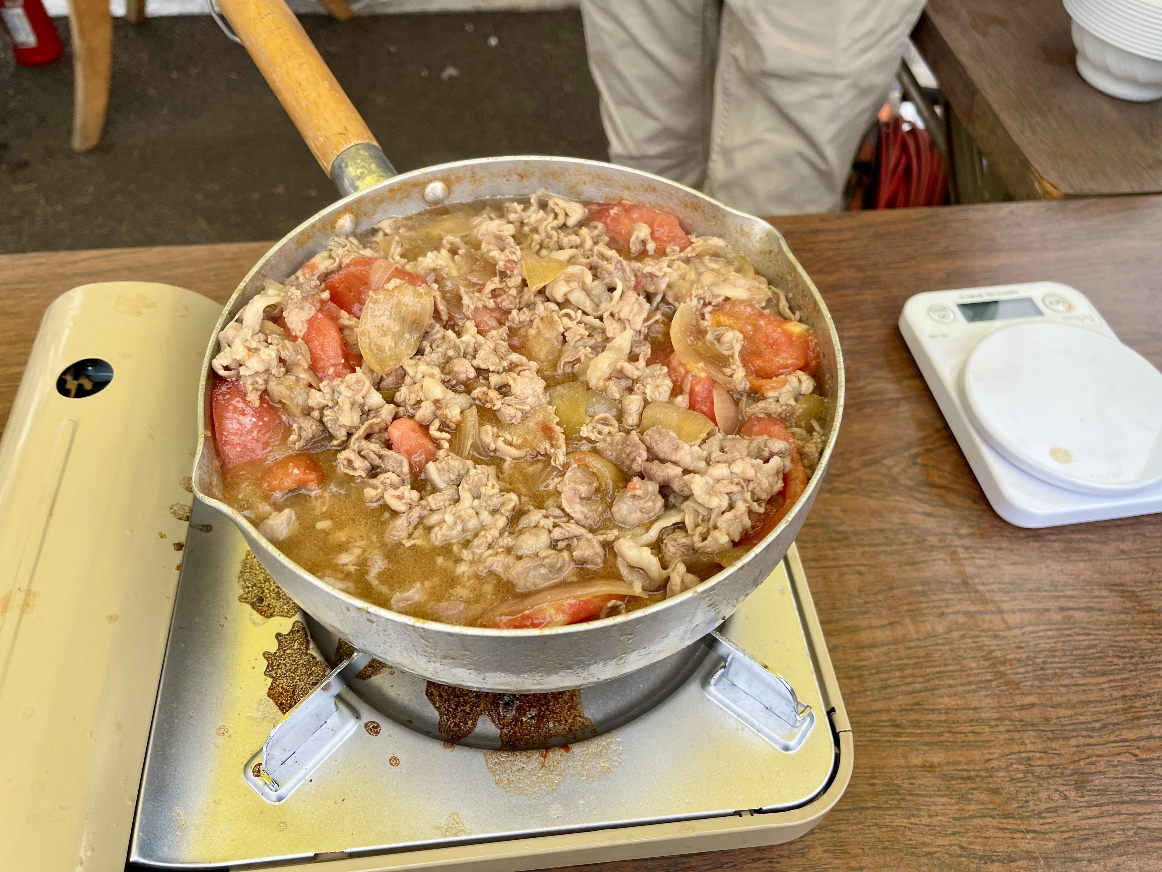 豚トマト丼
