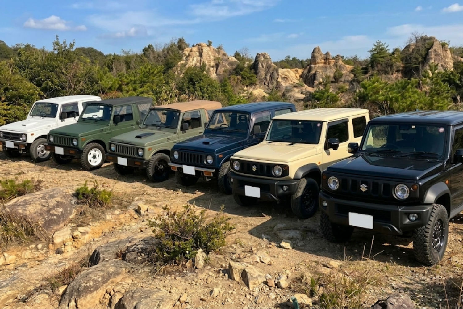 ジムニー人気を徹底解説！歴史から売却実績まで最新情報をお届け！