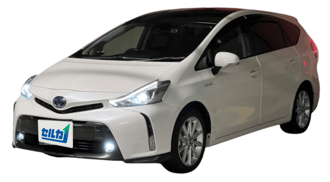 トヨタ　プリウスαの車種サムネイル画像