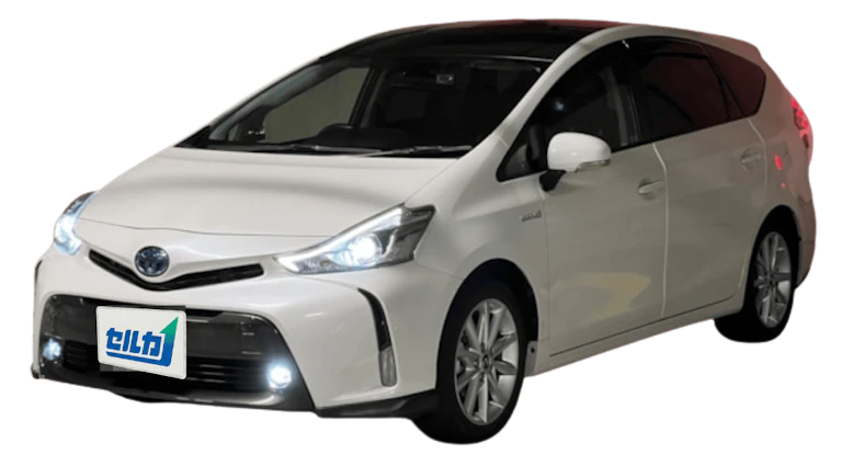 トヨタ　プリウスαの車種サムネイル画像