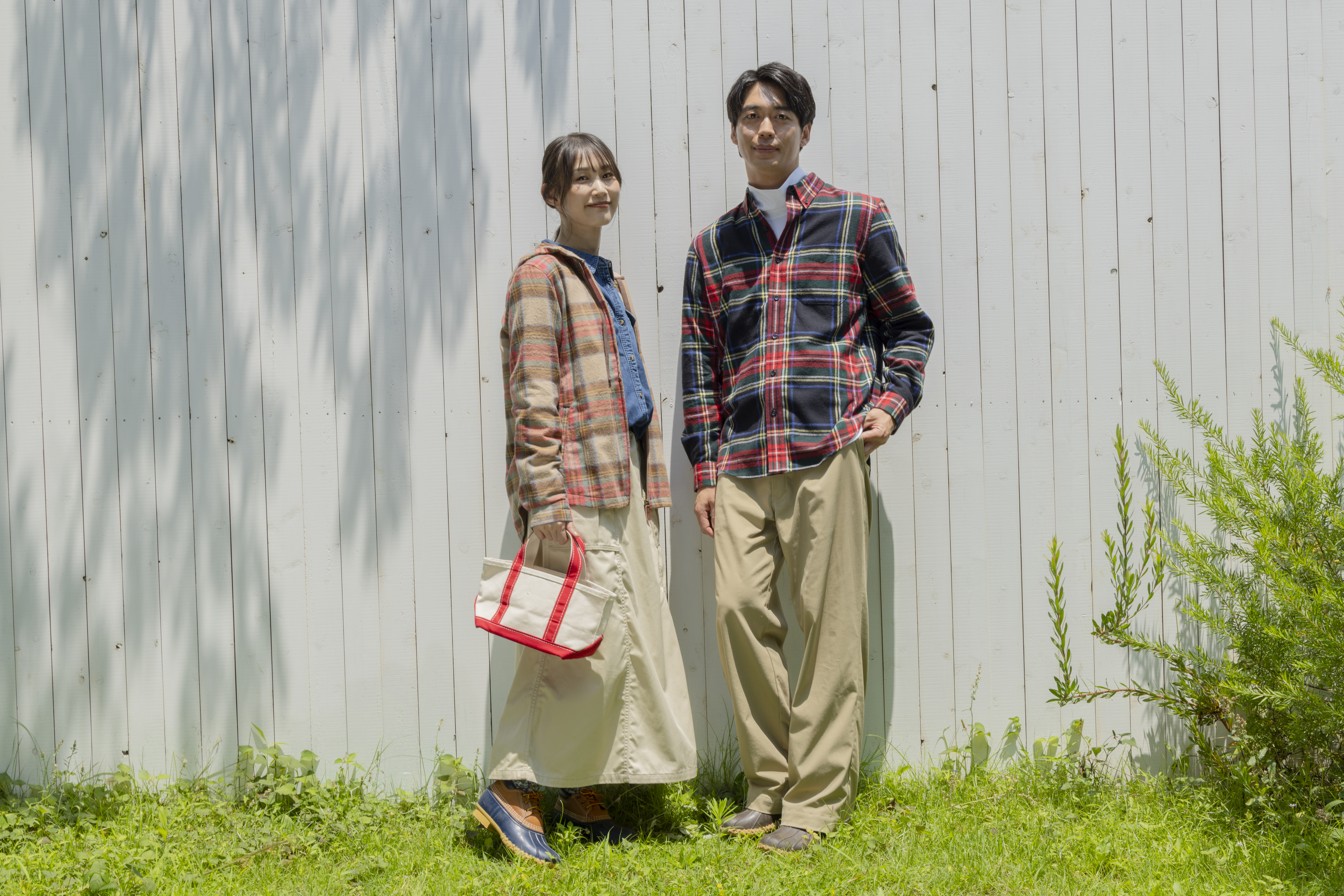 ウィメンズ スコッチ・プラッド・フランネル・シャツ、ジップ