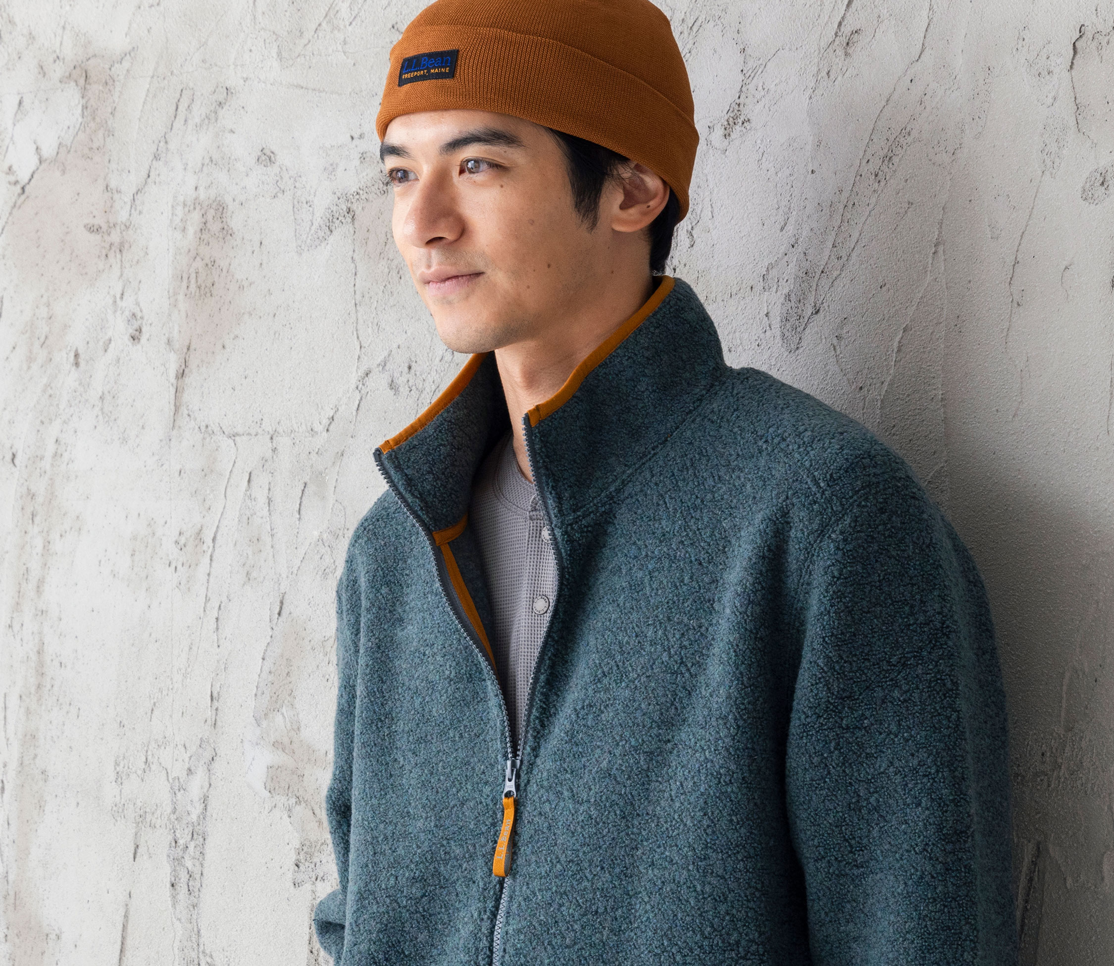 メンズ オールシーズン・ウール・フリース・フルジップ・ジャケット