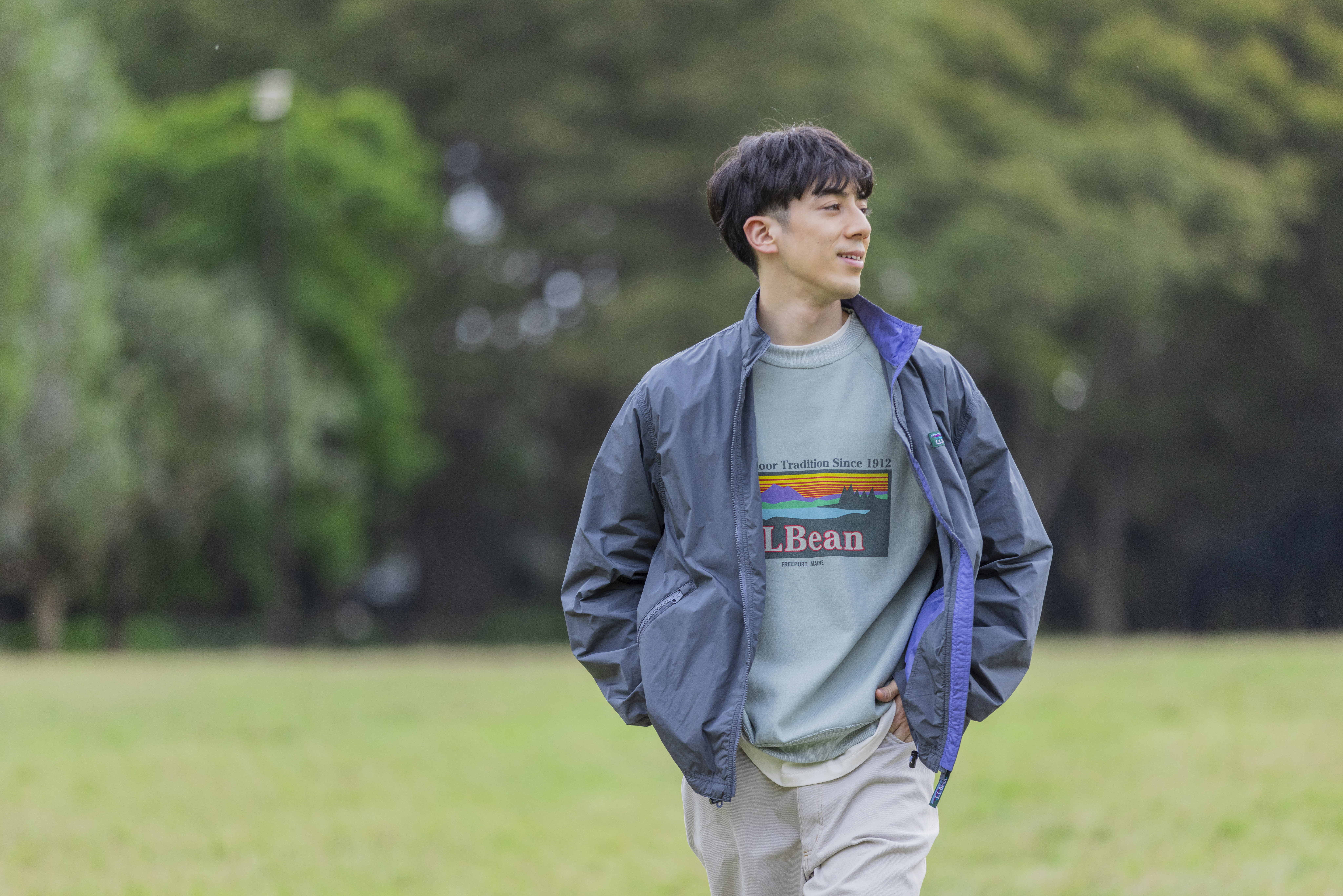 L.LBean ロクスベリー ジャケット パンツ 上下セット ネイビー M L.L.Bean｜【JAPAN EDITION】ロクスベリー・ジャケット