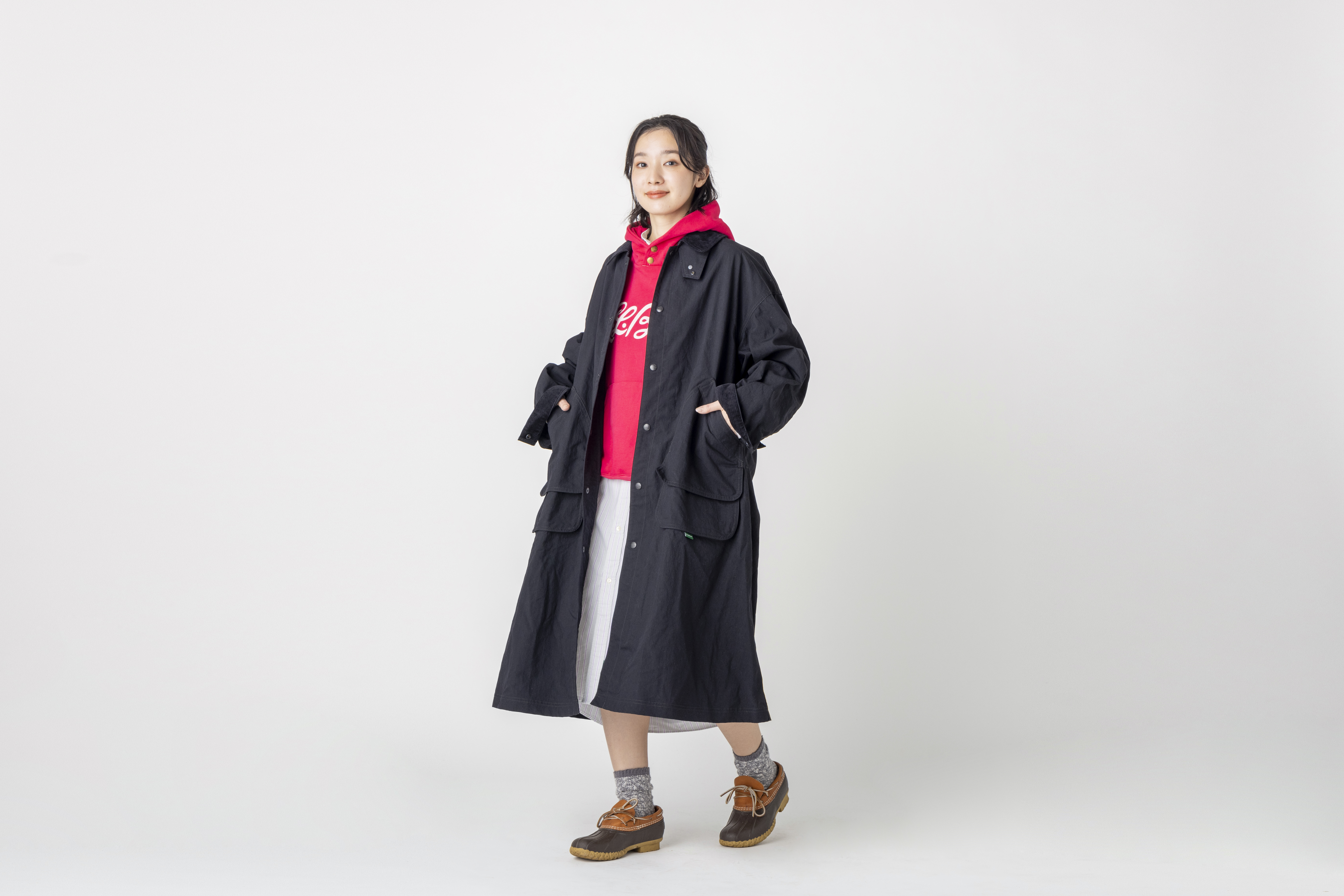 中古 激安 L.L.Bean トレンチロングコート 【公式通販】