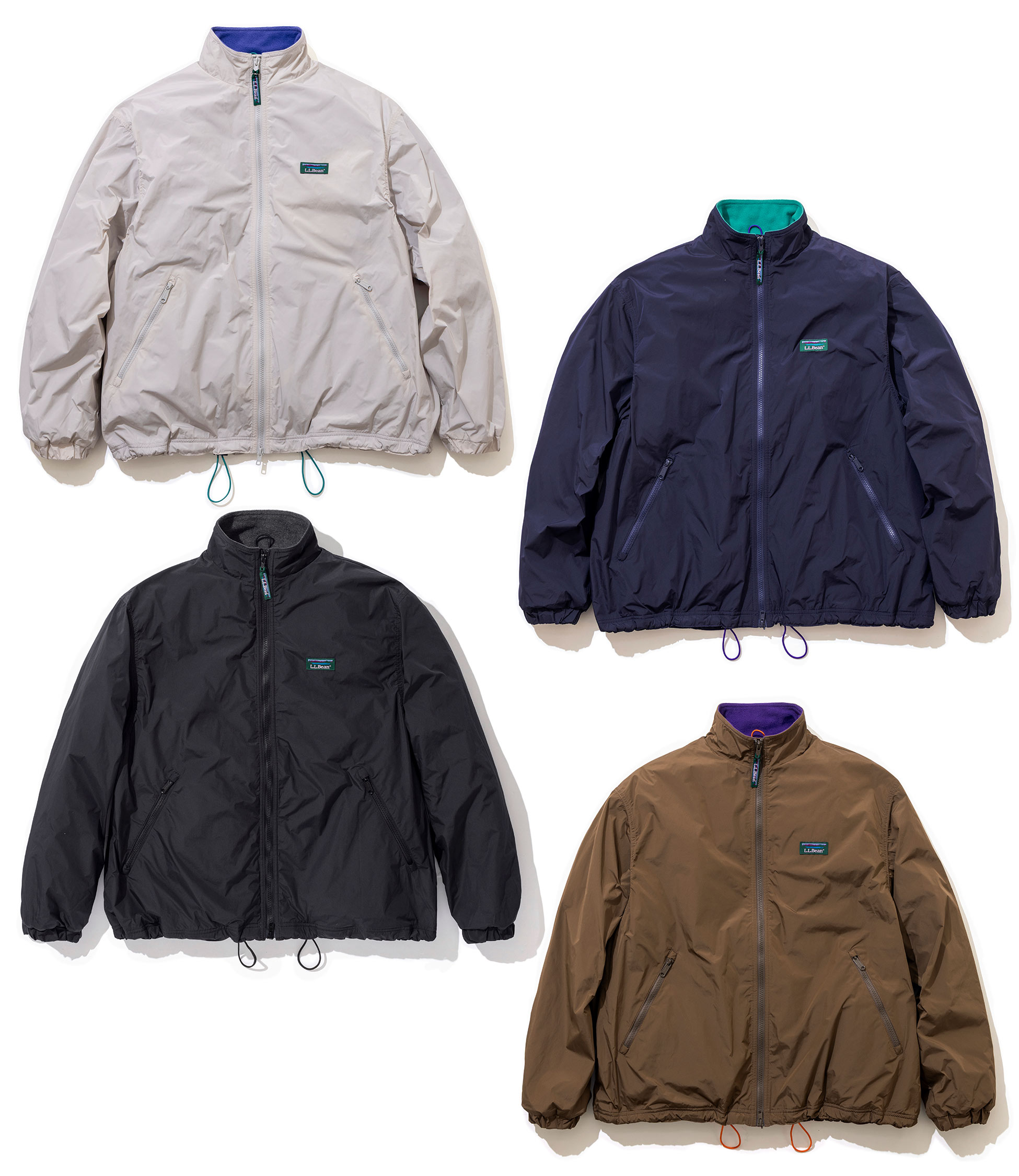 L.L.Bean ラベルマイクロフリースジャケット L エルエルビーン L.L.Bean /ラヴェルマイクロフリースラインジャケット | L.L.BEAN