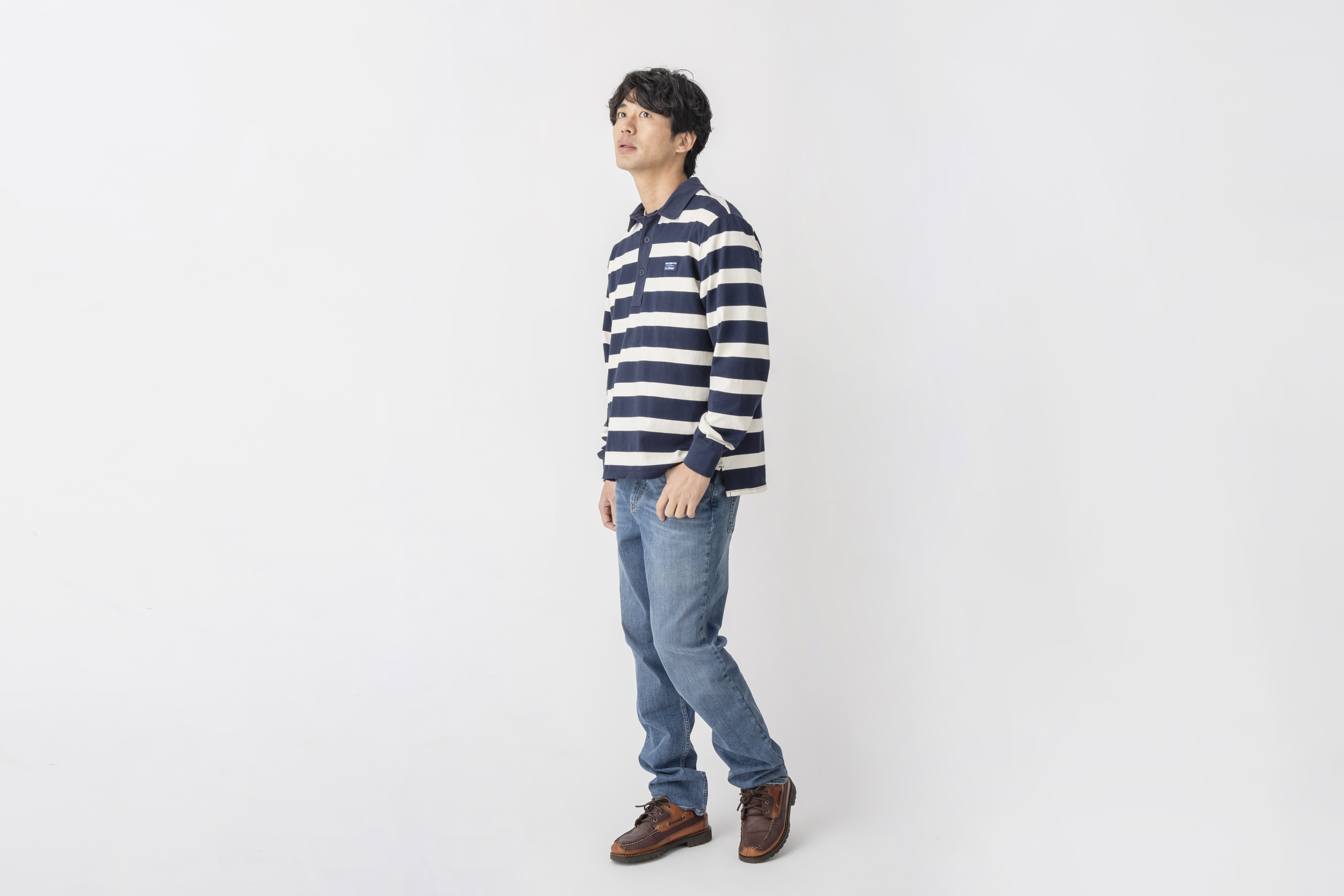 メンズ ビンテージ・ソフト・ラグビー、ストライプ 通販｜L.L.Bean公式