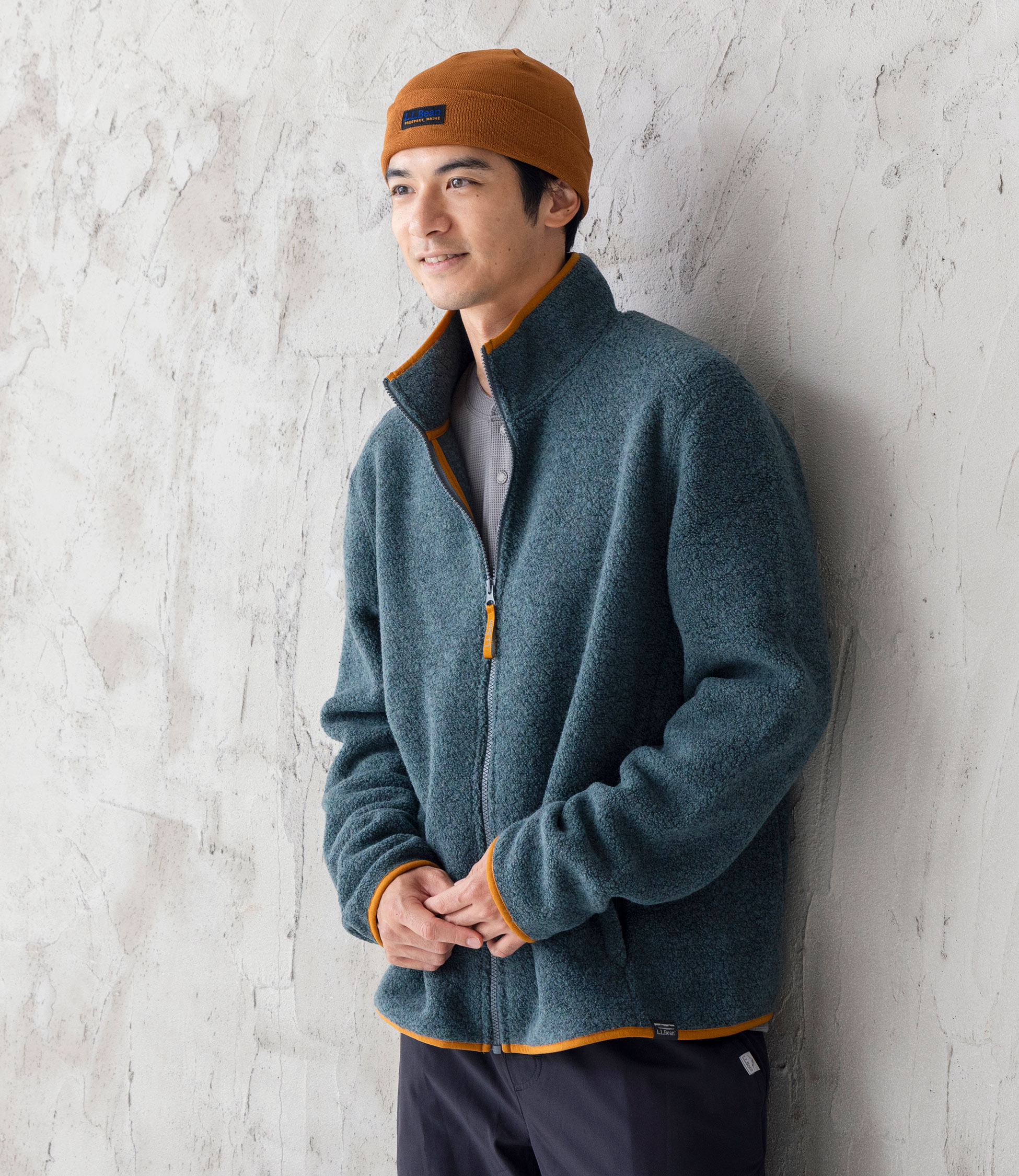 メンズ オールシーズン・ウール・フリース・フルジップ・ジャケット