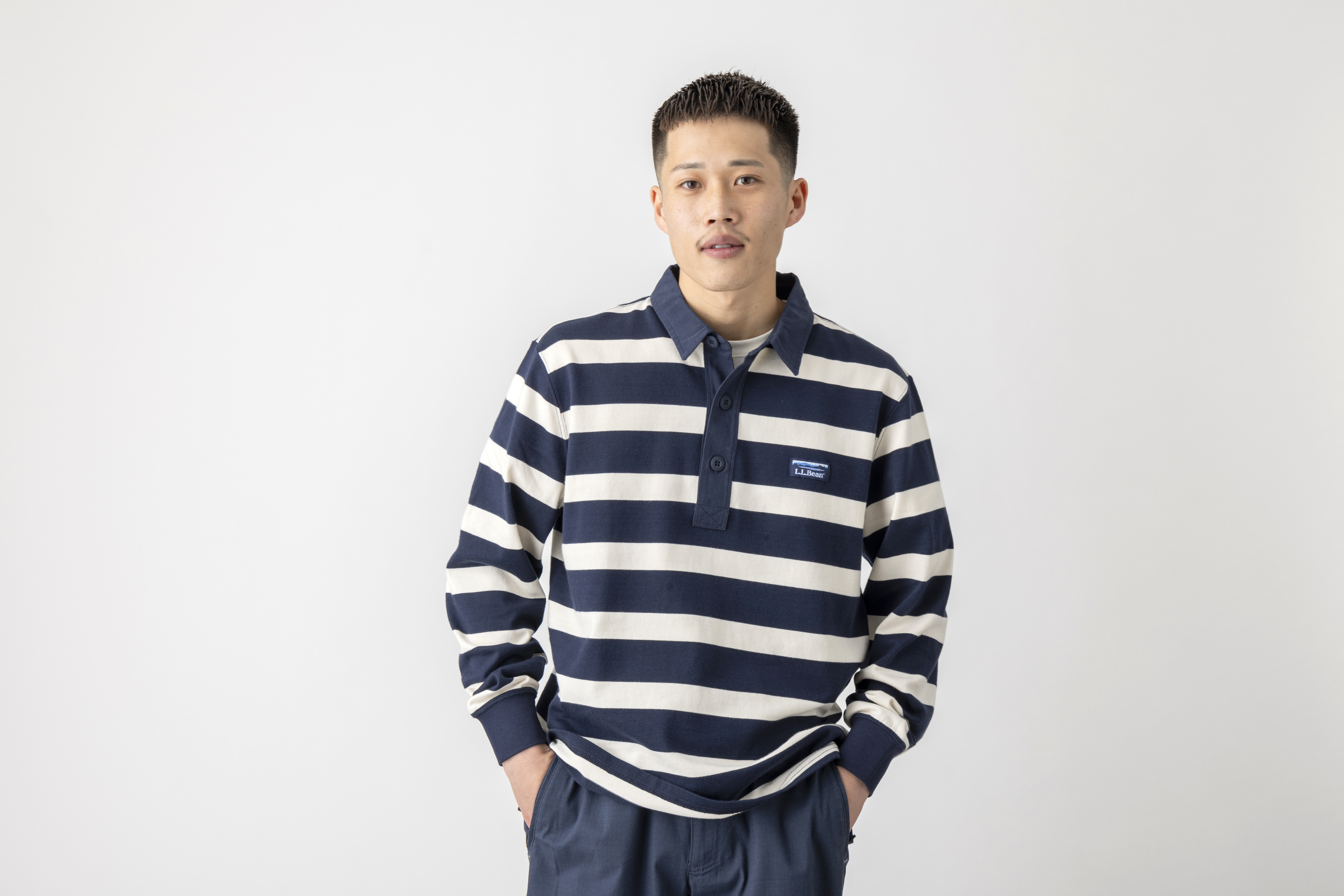 メンズ ビンテージ・ソフト・ラグビー、ストライプ 通販｜L.L.Bean公式