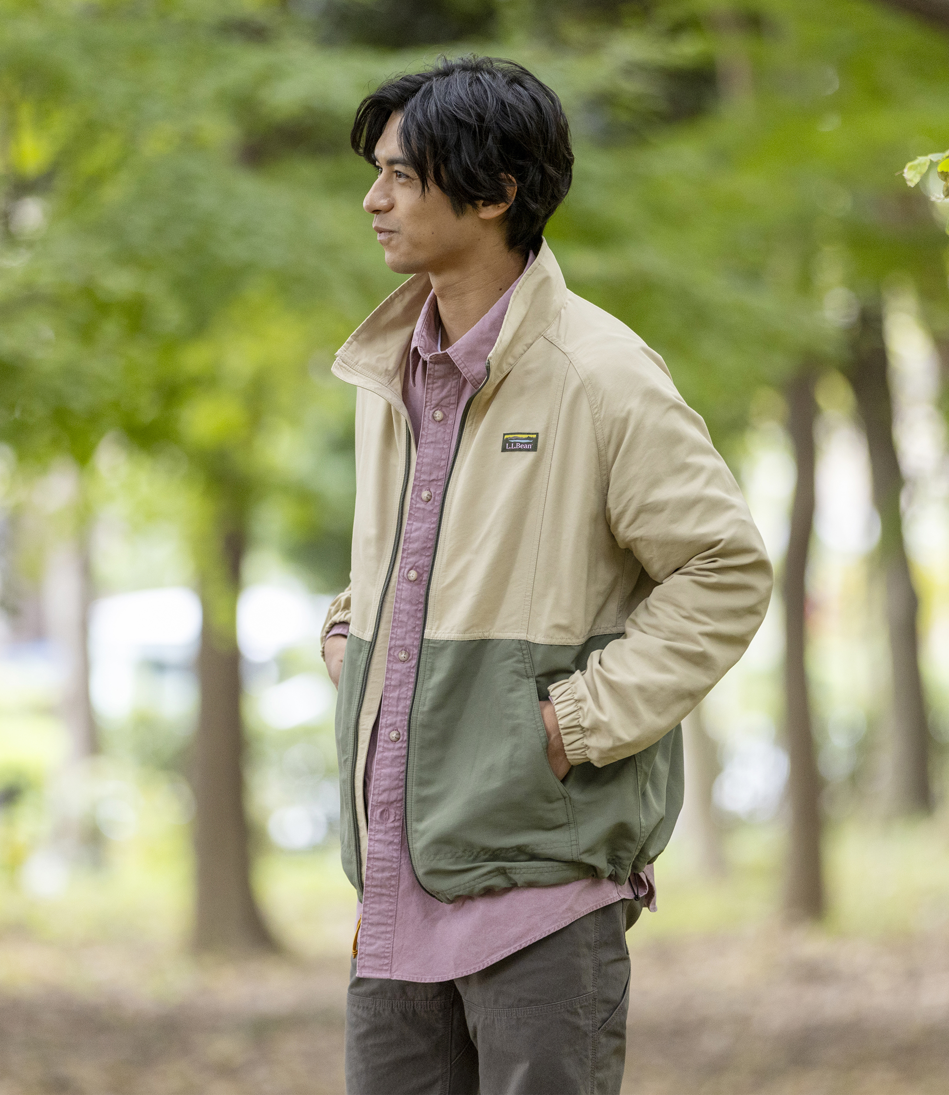 メンズ ジャパン・フィット マウンテン・クラシック・スタンド・カラー