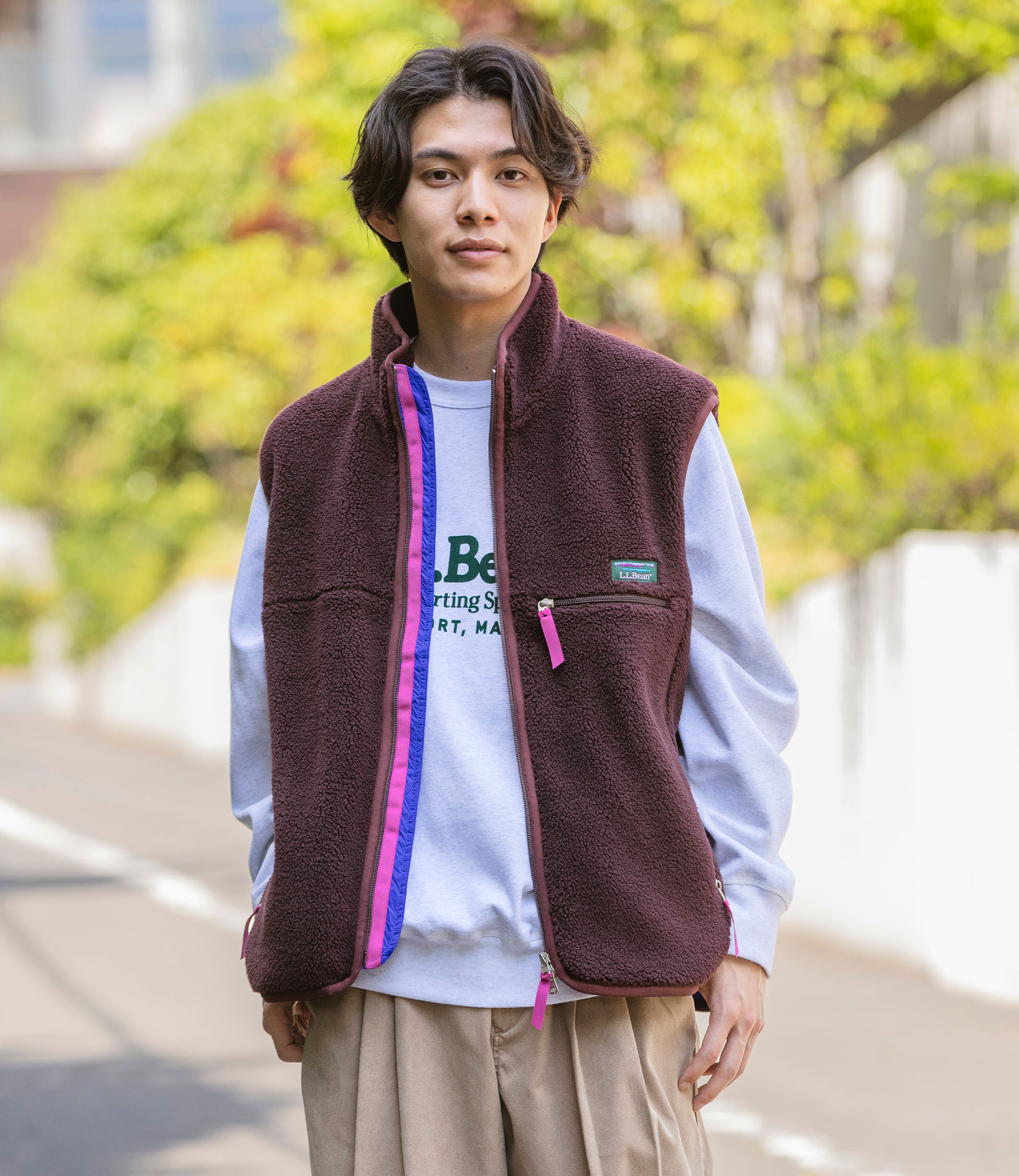 メンズ トップシャム・ボア・フリース・ベスト 通販｜L.L.Bean公式