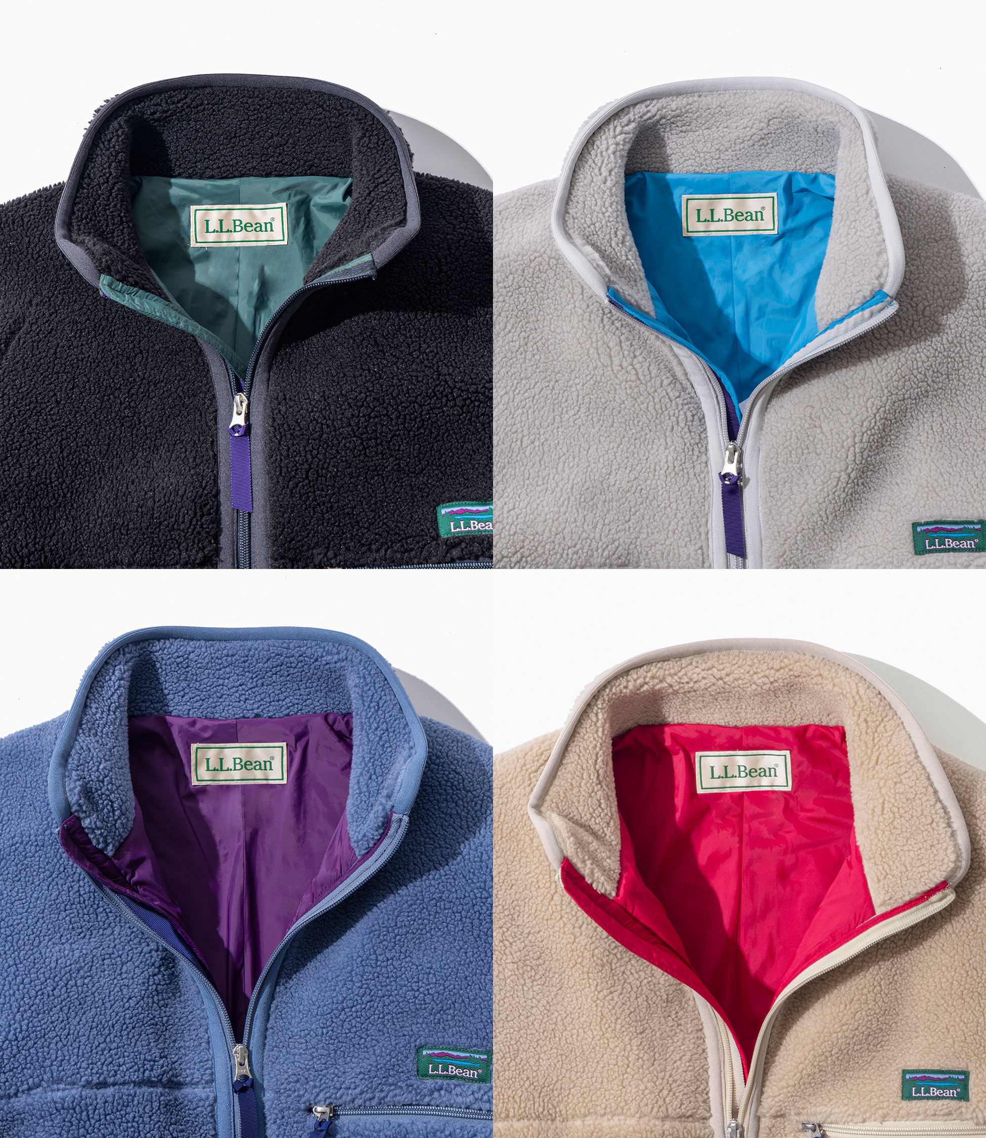 メンズ トップシャム・ボア・フリース・ジャケット 通販｜L.L.Bean公式