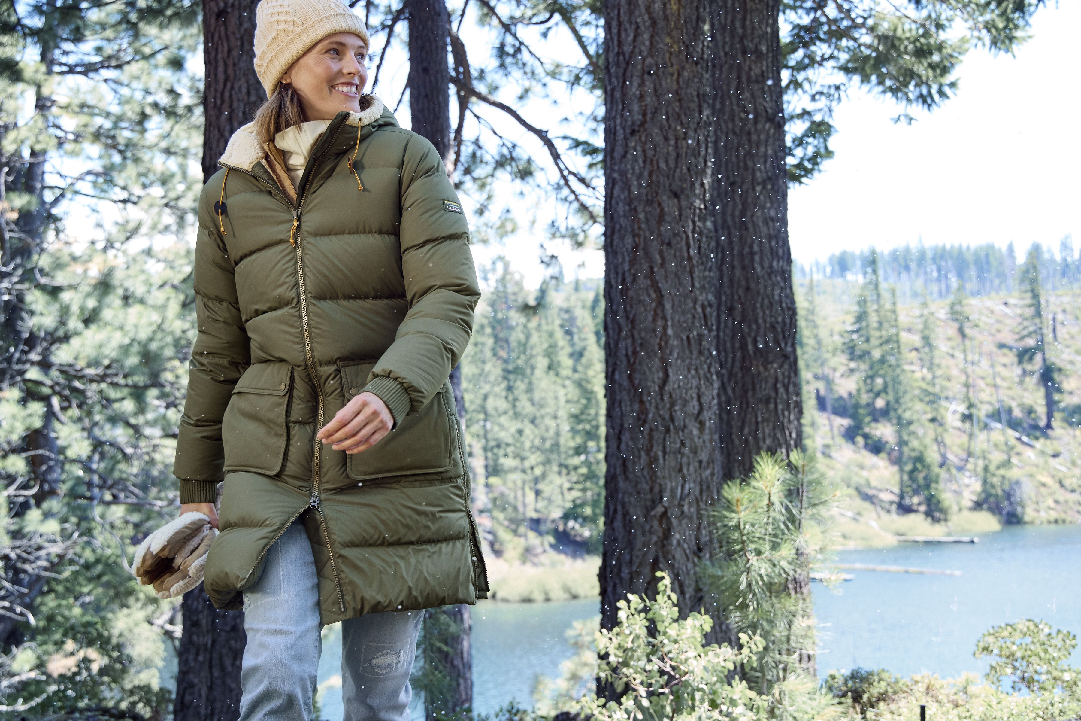 ウィメンズ マウンテン・クラシック・ダウン・コート、シェルパ