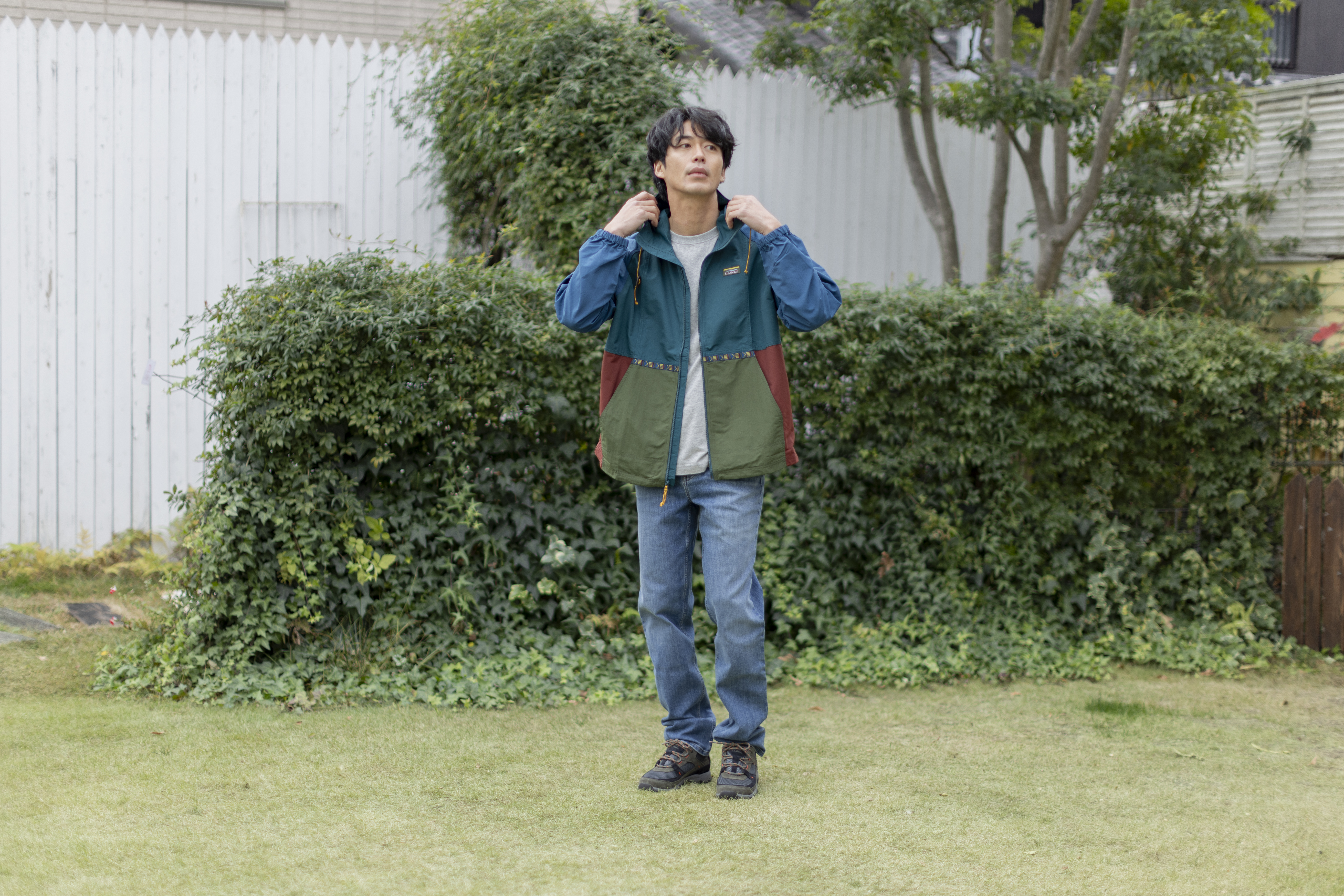 USA製 フルジップ ジャケット XL ネイビー マルチカラー ラグラン USA製 フルジップ ジャケット XL ネイビー マルチカラー ラグラン