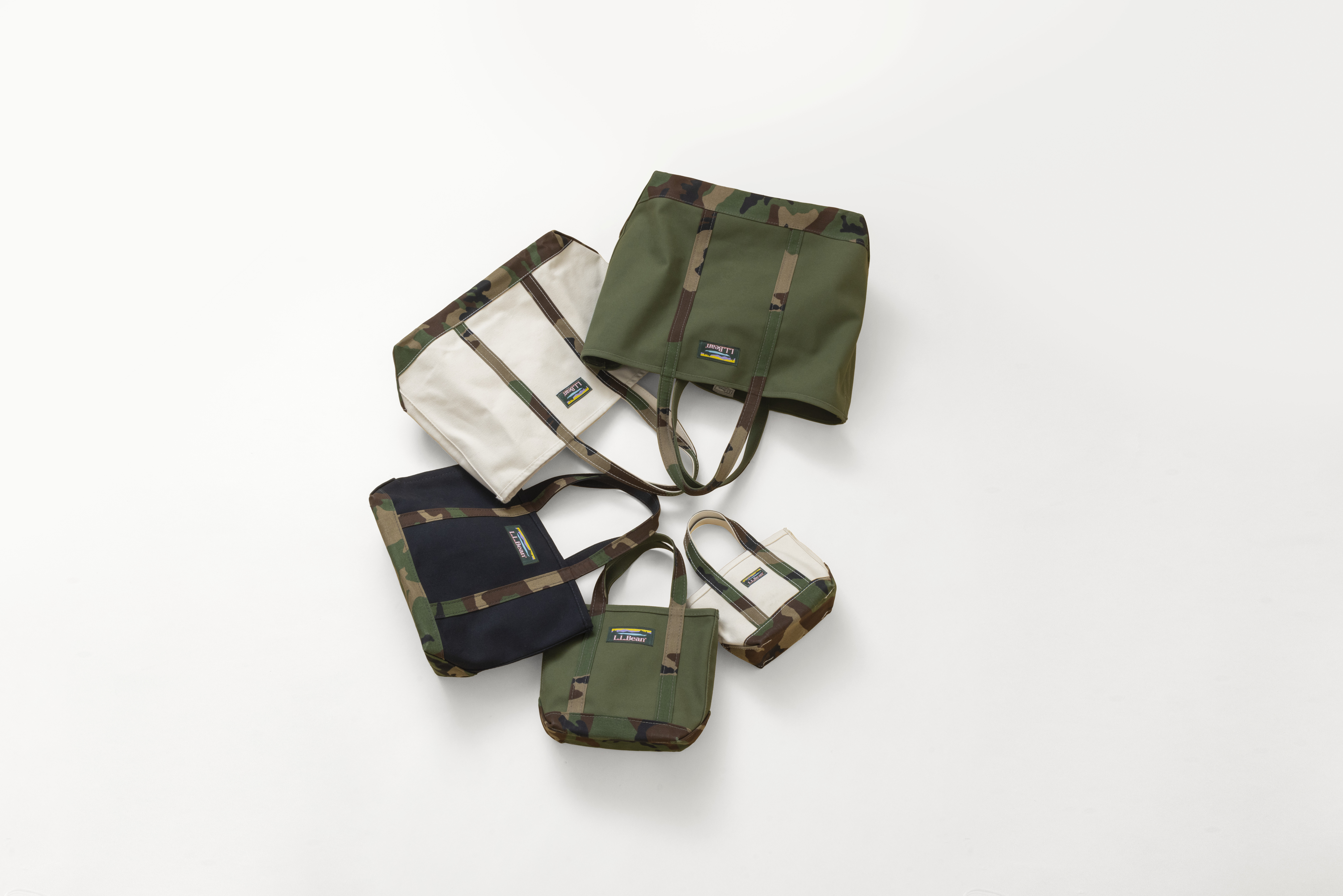 ボート・アンド・トート、オープントップ カモフラージュ ジャパン