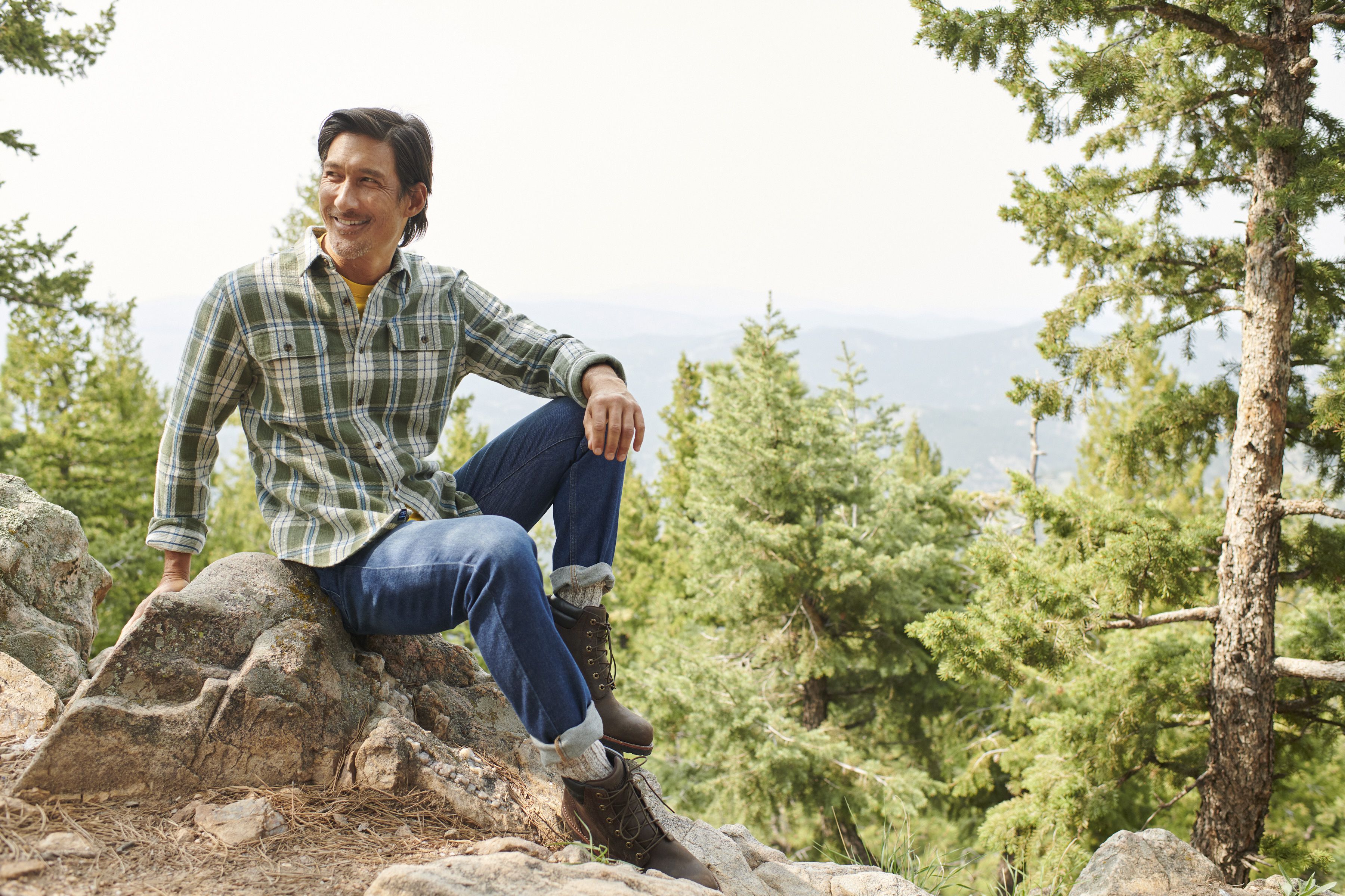 メンズ 1912 フィールド・フランネル・シャツ、スライトリー・フィット