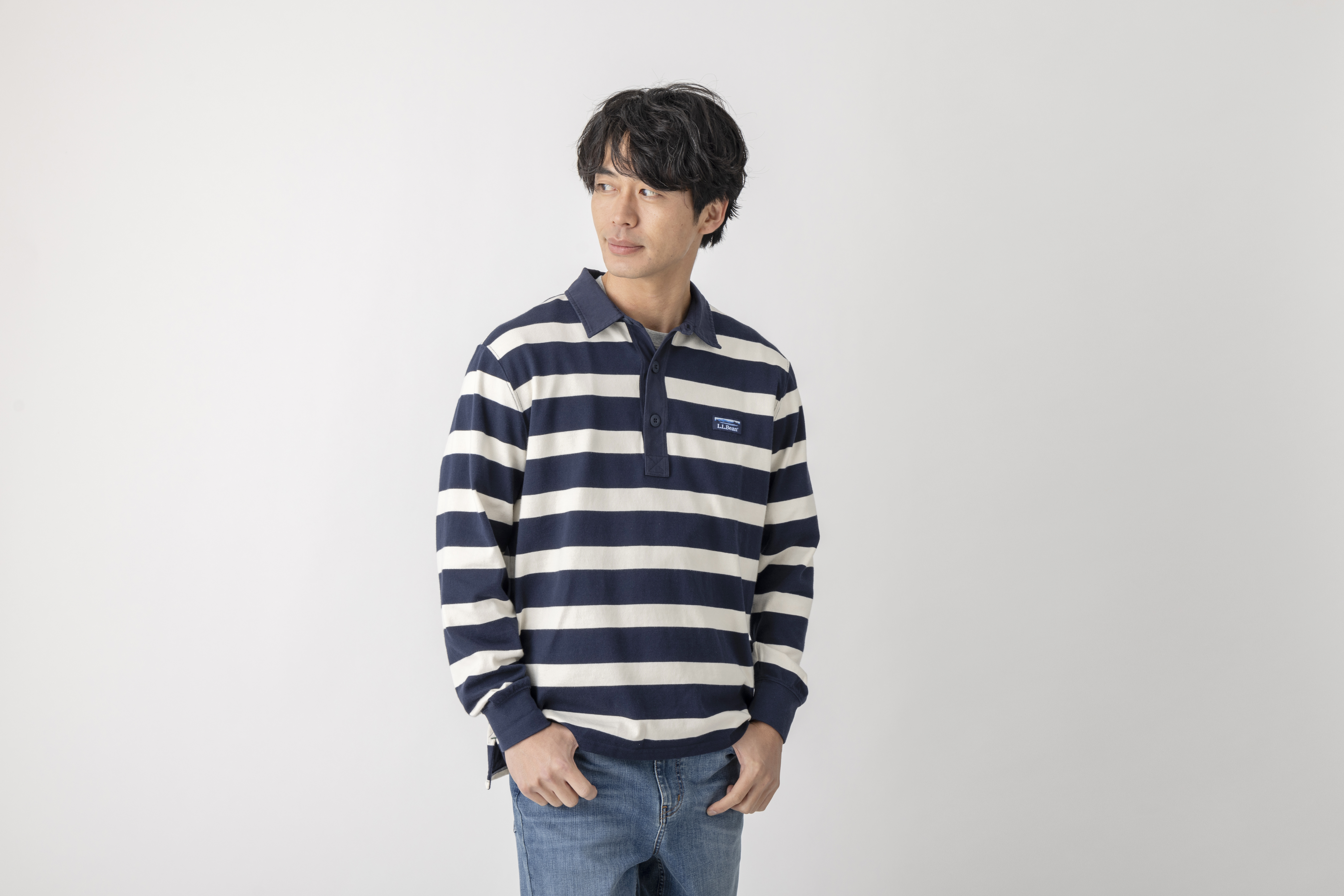 メンズ ビンテージ・ソフト・ラグビー、ストライプ 通販｜L.L.Bean公式