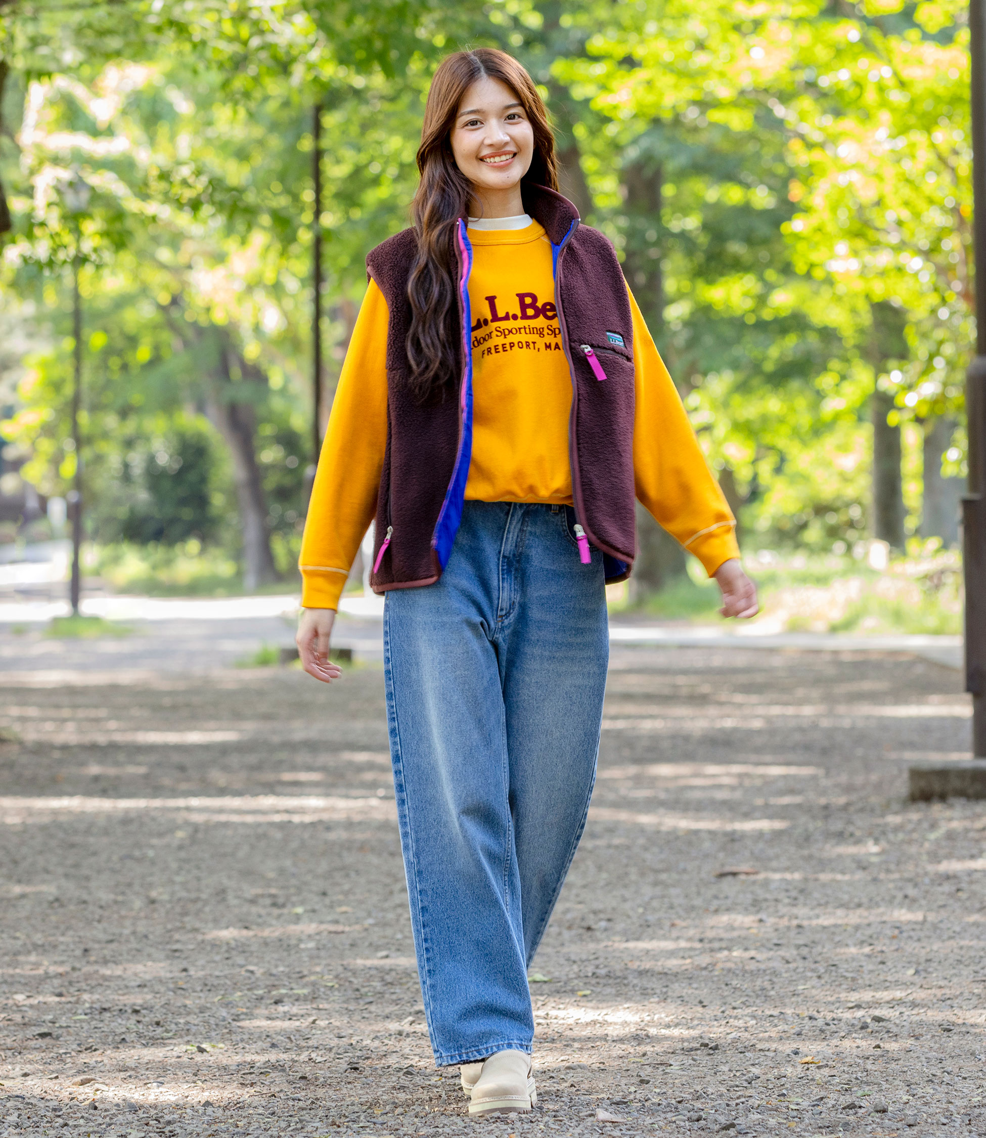 ウィメンズ トップシャム・ボア・フリース・ベスト 通販｜L.L.Bean公式
