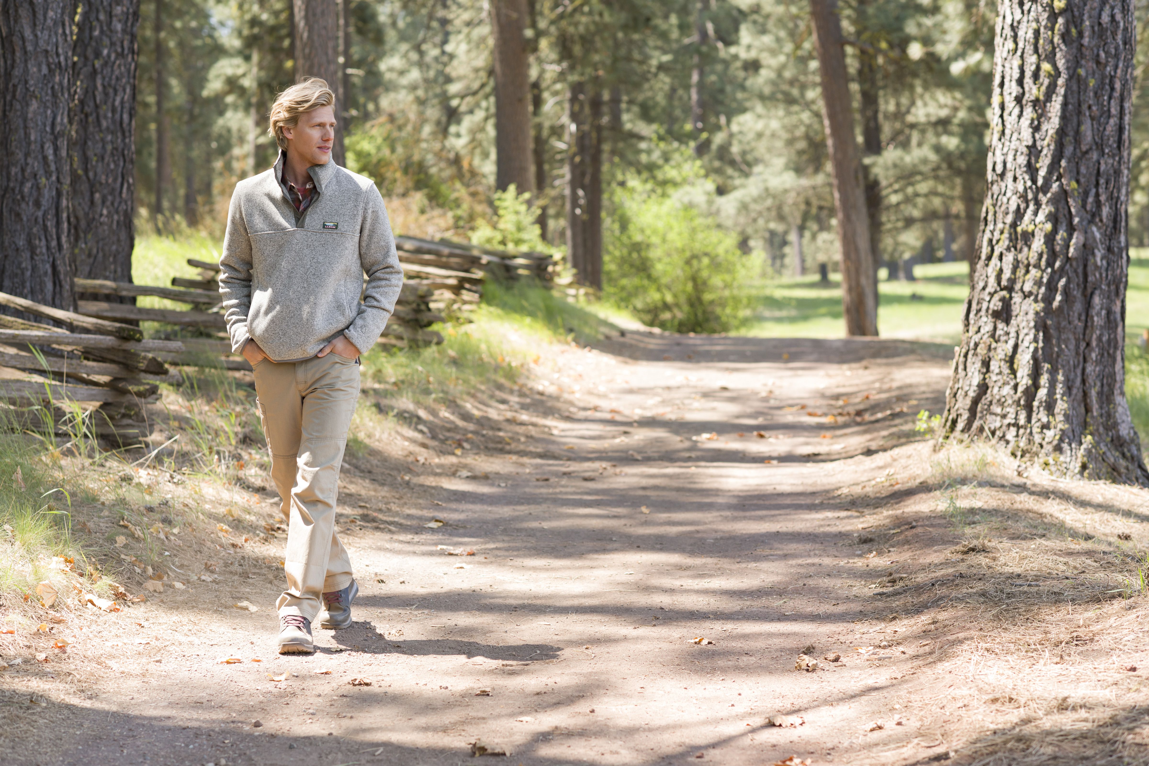 メンズ エル・エル・ビーン・セーター・フリース・プルオーバー 通販