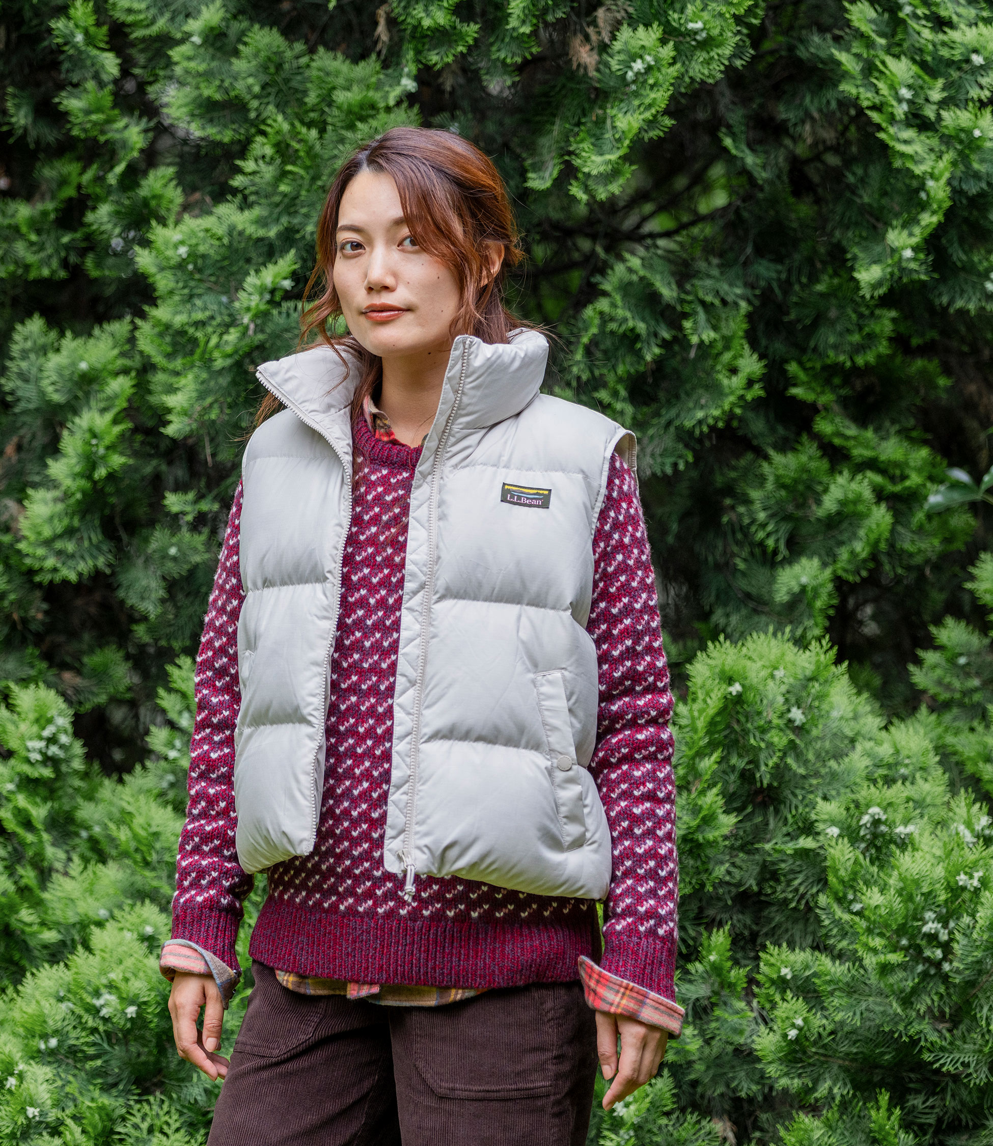 ウィメンズ マウンテン・クラシック・ダウン・ベスト、クロップド 通販